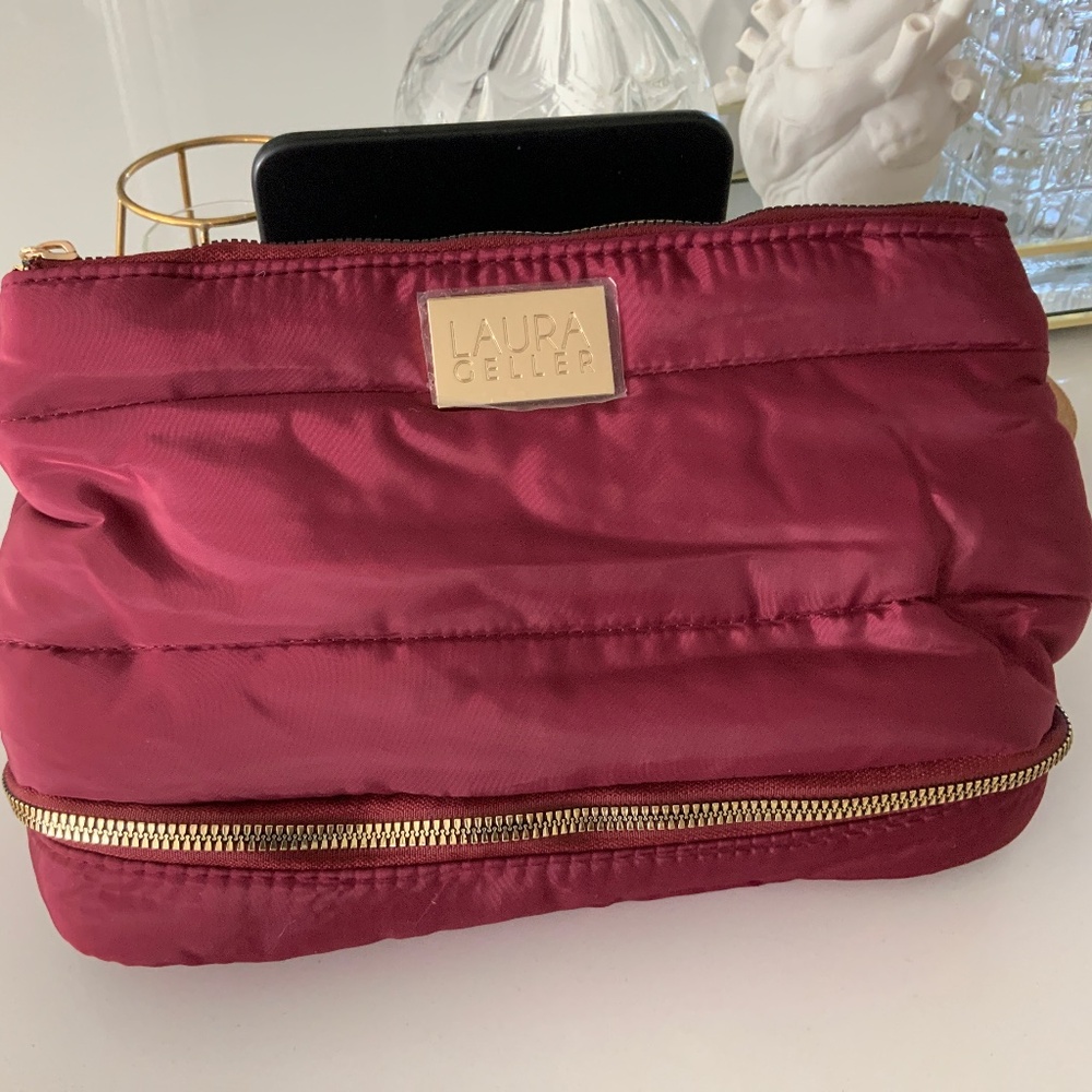 Make up brushes and bag